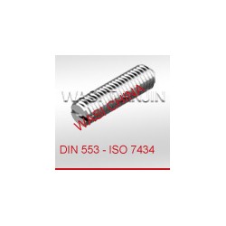 不锈钢标准件DIN553-开槽锥端紧定螺钉