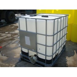1000升集装塑料化工桶 1吨铁架桶