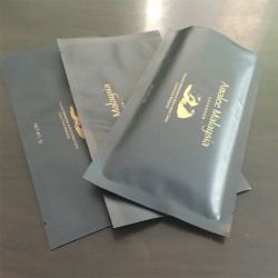 专业供应高档化妆品包装袋、纯铝面膜包装袋、三边封铝箔袋