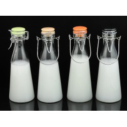 玻璃牛奶瓶价格超低：买低价密封玻璃牛奶瓶，就到顺义玻璃