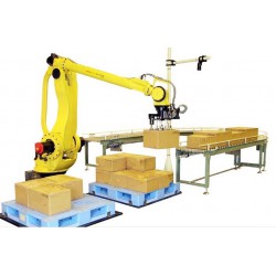 龙门式码垛机 触摸屏操作实现人机对话