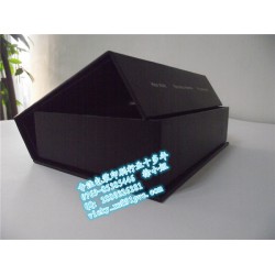 厂家专业生产定制黑色礼品盒