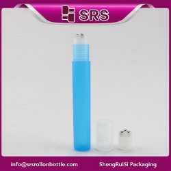 厂家提供印刷15ML三钢珠塑料瓶 止汗露走珠笔 滚珠瓶