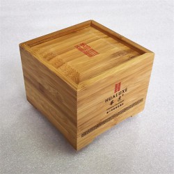 毛峰茶叶竹木包装盒