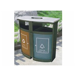 供应新品户外垃圾桶：七星户外垃圾桶