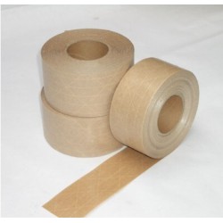 专业供应纤维夹筋牛皮纸胶带 用于纸箱封口包装