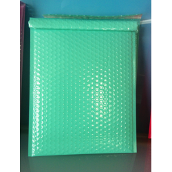 绿色镀铝膜复合气泡信封袋