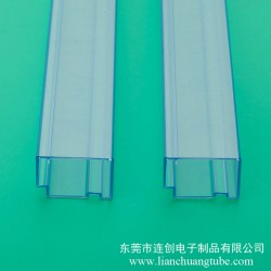 广东连接器料管厂家 不易卡料透明PVC包装管 厂家定做