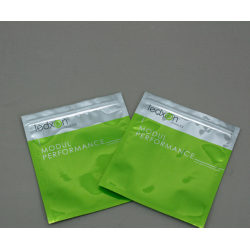 自封铝箔袋复合材料通用包装礼品加厚防水袋绿色