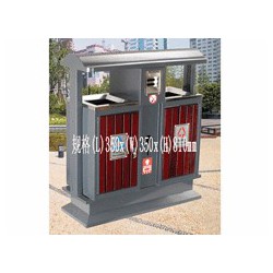 鱼峰钢木垃圾桶_质量好的钢木垃圾桶优选广大玻璃钢