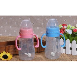 广东全硅胶防摔耐高温奶瓶厂家是你的不二选择 硅胶奶瓶定制