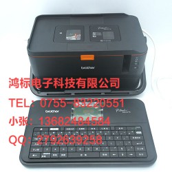 兄弟PT-E800TK便携式套管标签打印机