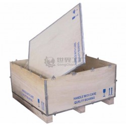 业丰包装 钢带包装箱钢带木箱钢边箱 拆装方便快捷 价格实惠