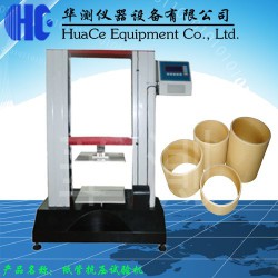 上海纸管抗压试验机 华测仪器 操作使用
