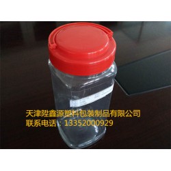 厂家直销1L透明pet塑料瓶 82-01广口瓶食品级果酱桶 玩具罐金币桶