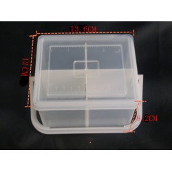 厂家供应手提塑料PP包装盒透明盒塑胶礼品包装盒元件盒