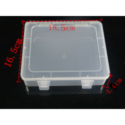 厂家直销高品质单格四方形透明pp塑料盒包装盒塑料盒透明塑料盒