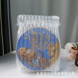 13柱曲奇小熊饼干气柱袋 防震气泡柱气泡垫 缓冲充气包装袋
