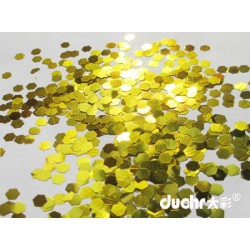 深圳大彩厂家皮革,鞋材.箱包布料印花专用高温彩色金葱粉