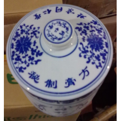养生陶瓷膏方罐批发定制加工陶瓷药罐定做中药丸陶瓷罐生产