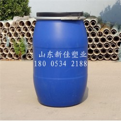 125升塑料桶125l化工桶125公斤铁箍桶生产厂家