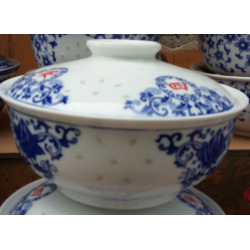 购买陶瓷品锅批发定做带盖陶瓷碗饭盒盖缸私人订制陶瓷面碗