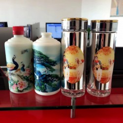 酒瓶打印机 杯子旋转印花打印机 保温杯打印机 瓶子数码印刷机