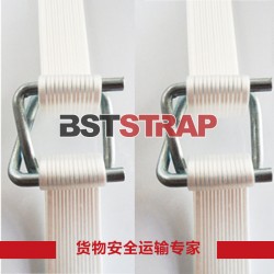 BSTSTRAP大型机械用强拉力纤维捆绑带19mm平丝材质带