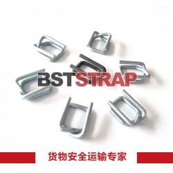 BSTSTRAP厂家直供13mm聚酯纤维打包扣钢丝扣回形扣