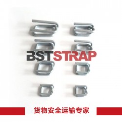 BSTSTRAP专业供应运输用25mm纤维打包扣镀锌打包扣