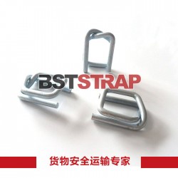 BSTSTRAP金属冲压式回形扣钢丝镀锌环形打包扣32mm