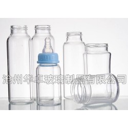厂家供应高硼硅奶瓶 玻璃奶瓶 可定制