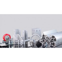 上海铝型材配件平机螺栓工业铝型材配件紧固件启域供