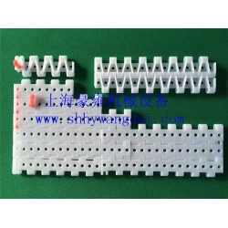 上海5935圆孔型塑料网链传送带