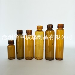 沧州华卓现货供应C型口口服液玻璃瓶 质量优