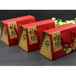 厂家定制高档粽子礼盒 粽子包装盒 端午节礼品箱瓦楞纸彩盒定做