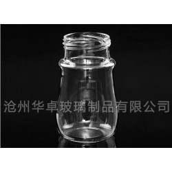 沧州华卓批发优质高硼硅奶瓶 高硼硅玻璃瓶价格 欢迎咨询