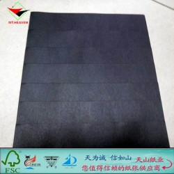 DIY相册生产选双透黑卡纸  涂布均匀挺度好