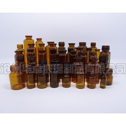 沧州华卓玻璃瓶厂家畅销棕色管制口服液玻璃瓶