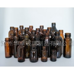 上海华卓厂家供应20ml口服液玻璃瓶 药用玻璃瓶