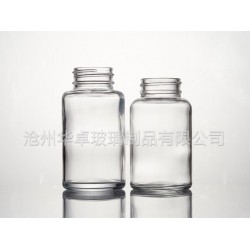 上海华卓广口瓶生产厂家供销透明广口玻璃瓶 质优价廉