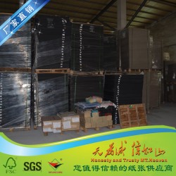 长期供应吊牌用黑卡纸   全黑卡  单透黑卡 双透黑卡