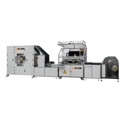 广州丝印机厂家-全自动电热膜丝印机 卷料高速印刷