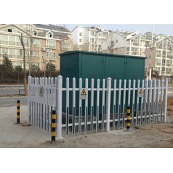 PVC变压器护栏 电力安全围栏 变电站配电箱防护围栏
