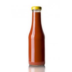 开发定做 番茄酱瓶，玻璃瓶，300毫升番茄酱瓶，出口玻璃瓶