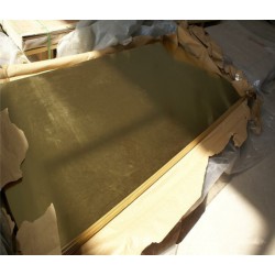H59中厚雕刻环保黄铜板 H62超大规格黄铜板