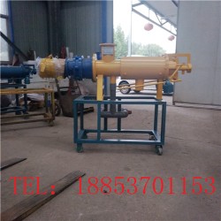 猪粪脱水机 猪粪挤干处理设备实现养殖场粪便污染现状与对策