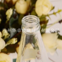 北京华卓生产阻隔性强烈的饮料玻璃瓶 儿童玻璃瓶