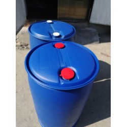 适用于多种化学品的200L蓝色塑料桶包装