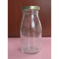 开发定做 奶茶瓶，玻璃瓶，300毫升星巴克瓶，出口玻璃瓶